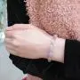 Adabele 1pc Natural 7 inch 7.5 inch Gemstone Bracelet Stretchy Chakra Gems Stones 7-10mm Free Form Beads Healing Crystals Engergy Quartz Jewelry Women Girls Birthday Gift