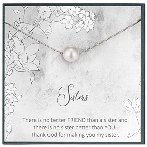 Sister Gifts for Sister Birthday Gift for Sister of The Bride Gift for Big Sister Gift for Sister Necklace