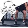 BAUNA Fitness Workout Keychain Swolemates Jewelry You are My Swolemate Dumbbell Exercises Weightlifting Sports Fitness Gifts for Friends Couple BAUNA Fitness Workout Keychain Swolemates Jewelry You are My Swolemate Dumbbell Exercises Weightlifting Sports Fitness Gifts for Friends Couple
