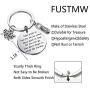 FUSTMW Runners Keychain Gift Marathon Runner Gift Marathon Keychain Track Gift Inspiration Gift for Runner Jewelry Running Gift