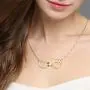 U7 Name Necklace Personalized Eternal Love Jewelry Custom Choker 925 Sterling Silver Infinity Necklace with 1-4 Names Birthstones of Family Friend U7 Name Necklace Personalized Eternal Love Jewelry Custom Choker 925 Sterling Silver Infinity Necklace with 1-4 Names Birthstones of Family Friend
