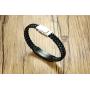 to My Son Gift from Mom Dad Always Remember Leather Bracelets Birthday Graduation Anniversary Inspirational Gift for Men Boy