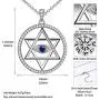 Protection Symbol Evil Eye Jewelry for Mom Grandma Silver Blue Evil Eye Necklace Star of David Hamsa Hand Bracelet Evil Eye Hamsa Hand Ring Amulet Jewelry for Women Girl Birthday Gift Protection Symbol Evil Eye Jewelry for Mom Grandma Silver Blue Evil Eye Necklace Star of David Hamsa Hand Bracelet Evil Eye Hamsa Hand Ring Amulet Jewelry for Women Girl Birthday Gift