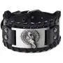 GelConnie Viking Bracelet Nordic Bracelets Punk Leather Cuff Bracelet Gothic Leather Wristband Amulet Scandinavian Talisman Pagan Jewelr GelConnie Viking Bracelet Nordic Bracelets Punk Leather Cuff Bracelet Gothic Leather Wristband Amulet Scandinavian Talisman Pagan Jewelr