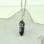 Paialco Jewelry Hand Wired Natural Crystal Healing Point Chakra Pendant Necklace 18'' Paialco Jewelry Hand Wired Natural Crystal Healing Point Chakra Pendant Necklace 18''