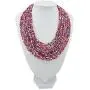 Bocar Multi Layer Chunky Bib Statement Seed Beads Cluster Collar Necklace for Women Gift (NK-10351) Bocar Multi Layer Chunky Bib Statement Seed Beads Cluster Collar Necklace for Women Gift (NK-10351)