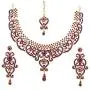 Touchstone Indian Bollywood Royal Look Marvelous Designer Jewelry Necklace Set Embellished for Women. Touchstone Indian Bollywood Royal Look Marvelous Designer Jewelry Necklace Set Embellished for Women.