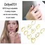 Dcfywl731 10PCS Rings for Teen Girls,Arrow Knot Wave Open Rings Kunckle Stackable Thumb Finger Rings Set for Teen Girls Hypoallergenic Sandals Jewelry