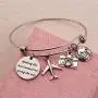 SEIRAA Travel Bracelet Wanderlust Jewelry Retirement Gift Stainless Steel Expandable Wire Bangle Adventure Lover Jewelry SEIRAA Travel Bracelet Wanderlust Jewelry Retirement Gift Stainless Steel Expandable Wire Bangle Adventure Lover Jewelry