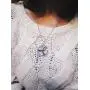 My Shape Purple Cancer Awareness Ribbon Cause Pendant Strength Courage Hope Necklace Survival Trendy Jewelry