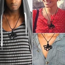Punk Animal Necklace Mens 316L Stainless Steel Hip-hop Animal Pendant 18k Gold/Black Gun Plated Men Streetwear Jewelry