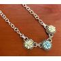 Snap Jewelry Mini 12mm Designer Necklace Length 18'' Holds Triple - 3 Mini Snaps My Prime Gifts
