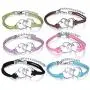 Yumilok Jewelry 6 Pcs Boys Girls Alloy Double Hollow Heart Telesthesia Charm Handmade Leather Braided Rope Wrap Bracelet Set Yumilok Jewelry 6 Pcs Boys Girls Alloy Double Hollow Heart Telesthesia Charm Handmade Leather Braided Rope Wrap Bracelet Set