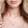 MUSTHAVE Angel Wing 18K Gold Plated Necklace with Message Card, Yellow and White Color, Anchor Chain, Best Gift Necklace, Size 16 inch + 2 inch Extender, Guardian Angel Necklace, Gift Card