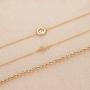 LOYATA Gold Bracelet Gold 14K Gold Filled Dainty Chain Simple Jewelry Gift for Women