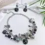 Coiris Womens Beaded Strand Statement Necklace Beads Collar (N0002l)