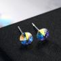NEOGLORY AB Crystal Necklaces Earrings Jewelry Sets for Sensitive Skin Embellished with Crystals from Swarovski