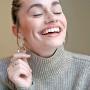 Silpada Glory Daze Hammered Teardrop Drop Earrings in Sterling Silver