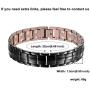 Feraco Mens Copper Magnetic Bracelet for Arthritis Pain Relief Elegant 99.99% Solid Copper Bracelets with Double-Row Strong Magnets