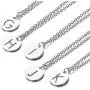 Fashion Stainless Steel Letter Pendant Necklace, Rolo Chain 16+2 Fashion Stainless Steel Letter Pendant Necklace, Rolo Chain 16+2