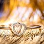 J.NINA ✦Guardian of Love✦ Bracelet Gifts for Women Charming Heart Bracelets Gifts Rose Gold Plated with Crystals Romantic Gift for Her