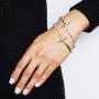Silpada in Good Faith Organic Cross Bracelet in Sterling Silver, 8.25''