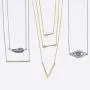 Thin Minimalist Sideways Horizontal Round Station Bar Pendant Necklace For Women For Teen Gold Plated Sterling Silver Thin Minimalist Sideways Horizontal Round Station Bar Pendant Necklace For Women For Teen Gold Plated Sterling Silver
