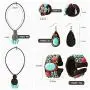 MAYTRY Original Woven Turquoise Necklace 4-Piece Set-Turquoise Necklace, Turquoise Bracelet, Turquoise Earrings, Turquoise Ring, Personalized Fashion Set MAYTRY Original Woven Turquoise Necklace 4-Piece Set-Turquoise Necklace, Turquoise Bracelet, Turquoise Earrings, Turquoise Ring, Personalized Fashion Set