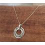 AJDesign 925 Sterling Silver Shema Yisrael Hear O Israel Necklace Pendant with Chain