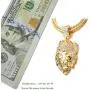 Halukakah ● Kings Landing ● Gold Chain for Men 18k Real Gold Plated Iced Out Crown Lion Pendant Necklace,Full Cz Lab Diamonds Prong Set,with Sharktail Chain 30''/Tennis Chain 20'',Free Giftbox Halukakah ● Kings Landing ● Gold Chain for Men 18k Real Gold Plated Iced Out Crown Lion Pendant Necklace,Full Cz Lab Diamonds Prong Set,with Sharktail Chain 30''/Tennis Chain 20'',Free Giftbox