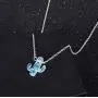 YINLIN Danity Tiny White Opal Cactus Jewelry Plant Cactus Pendant Necklace Gift for Friendship