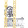 Nuragold 10k Yellow Gold Solid 7.5mm Anchor Mariner Link Chain Necklace, Mens Jewelry Lobster Lock 20'' 22'' 24'' 26'' 28'' 30''