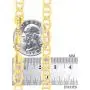 Nuragold 10k Yellow Gold Solid 7.5mm Anchor Mariner Link Chain Necklace, Mens Jewelry Lobster Lock 20'' 22'' 24'' 26'' 28'' 30''