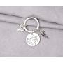 YALIMIAN Occupational Therapist Gift Occupational Therapy Jewelry OT Keychain She Could So She Did Graduation Gift for OT
