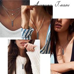 Aurora Tears 925 Sterling Silver Women Mystic Rainbow Topaz Jewelry Crystal Fire Topaz Necklace Earrings Sets Fashion Statement Jewellery