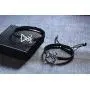 XUANPAI Handmade Braided Rope Sigil of Lucifer Satanic Bracelet Leviathan Cross Charm for Men Women Couple,Adjustable