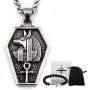 GUNGNEER Vintage Egyptian Jewelry Stainless Steel God Dead Anubis Pendant Ankh Cross Necklace Amulet Talisman Jewelry GUNGNEER Vintage Egyptian Jewelry Stainless Steel God Dead Anubis Pendant Ankh Cross Necklace Amulet Talisman Jewelry