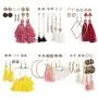 36 Pairs of tassel earrings set dangle earrings Stud earrings Fashion Jewelry for women girls birthday party gifts … 36 Pairs of tassel earrings set dangle earrings Stud earrings Fashion Jewelry for women girls birthday party gifts …