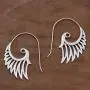 NOVICA Paisley Spiral .925 Sterling Silver Drop Earrings Winged Beauty NOVICA Paisley Spiral .925 Sterling Silver Drop Earrings Winged Beauty