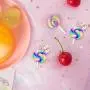 MJartoria Lollipop Dangle Earrings for Teen Girls, Colorful Rainbow Dangle Earrings Cute Candy Pendant Earrings Jewelry For Women MJartoria Lollipop Dangle Earrings for Teen Girls, Colorful Rainbow Dangle Earrings Cute Candy Pendant Earrings Jewelry For Women