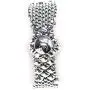 Antique Silver Bracelet B3-AS SG Liquid Metal by Sergio Gutierrez - SG Pouch included