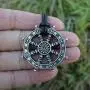 Dharma Wheel of Life Samsara Buddhist Amulet Pendant Talisman