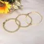 CASSIECA 3PCS Stainless Steel Chain Bracelets Set for Women Men Cuban Cube Bead Chain Bracelet Beaded Link Chain Bracelet Cable Bracelets Jewelry Gifts, Gold Silver Tone CASSIECA 3PCS Stainless Steel Chain Bracelets Set for Women Men Cuban Cube Bead Chain Bracelet Beaded Link Chain Bracelet Cable Bracelets Jewelry Gifts, Gold Silver Tone