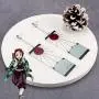 Demon Slayer Anime Earrings - Kimetsu No Yaiba Series Cosplay Acrylic Drop & Dangle Earrings - Ideal Gift for Girls Women for Boy Cosplay Demon Slayer Anime Earrings - Kimetsu No Yaiba Series Cosplay Acrylic Drop & Dangle Earrings - Ideal Gift for Girls Women for Boy Cosplay
