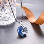 Majitangcun Womens Peacock Pendant Necklace, Crystal Necklace Gemstone Healing Chakra Necklace, Lucky Gift for Women and Girls, Matched with Stainless Steel Chain Strap Gift Box