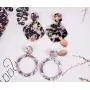 ABOJOY 12 Pairs Acrylic Earrings Resin Drop Dangle Earring Hoop Statement Earrings Bohemian Fashion Jewelry Earrings for Women Girls ABOJOY 12 Pairs Acrylic Earrings Resin Drop Dangle Earring Hoop Statement Earrings Bohemian Fashion Jewelry Earrings for Women Girls