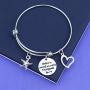 Ribukat Inspirational Bracelet Believe in Yourself You Will Be Unstoppable Bracelet Jewelry Gifts Encouragement Gift