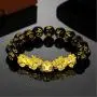 N/Q Feng Shui Pi Xiu Bracelet Necklace Set Black Obsidian Wealth Jewelry for Men Women Good Luck Adjustable Elastic Carved Mantra Bead Bracelet Necklace N/Q Feng Shui Pi Xiu Bracelet Necklace Set Black Obsidian Wealth Jewelry for Men Women Good Luck Adjustable Elastic Carved Mantra Bead Bracelet Necklace