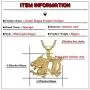 Heavstjer Punk Stainless Steel Animal Dragon Pendant Necklace,22inches Link Chain Heavstjer Punk Stainless Steel Animal Dragon Pendant Necklace,22inches Link Chain