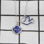 BAUNA ZPB Sorority Jewelry ZBP Rhinestone Earring Beaded Bracelet 1920 Zeta Greek Gift Finer Women Necklace